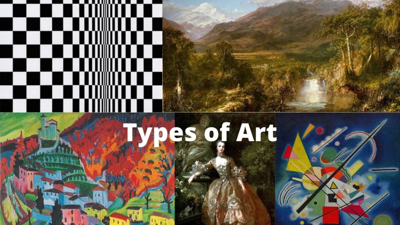 different types of art